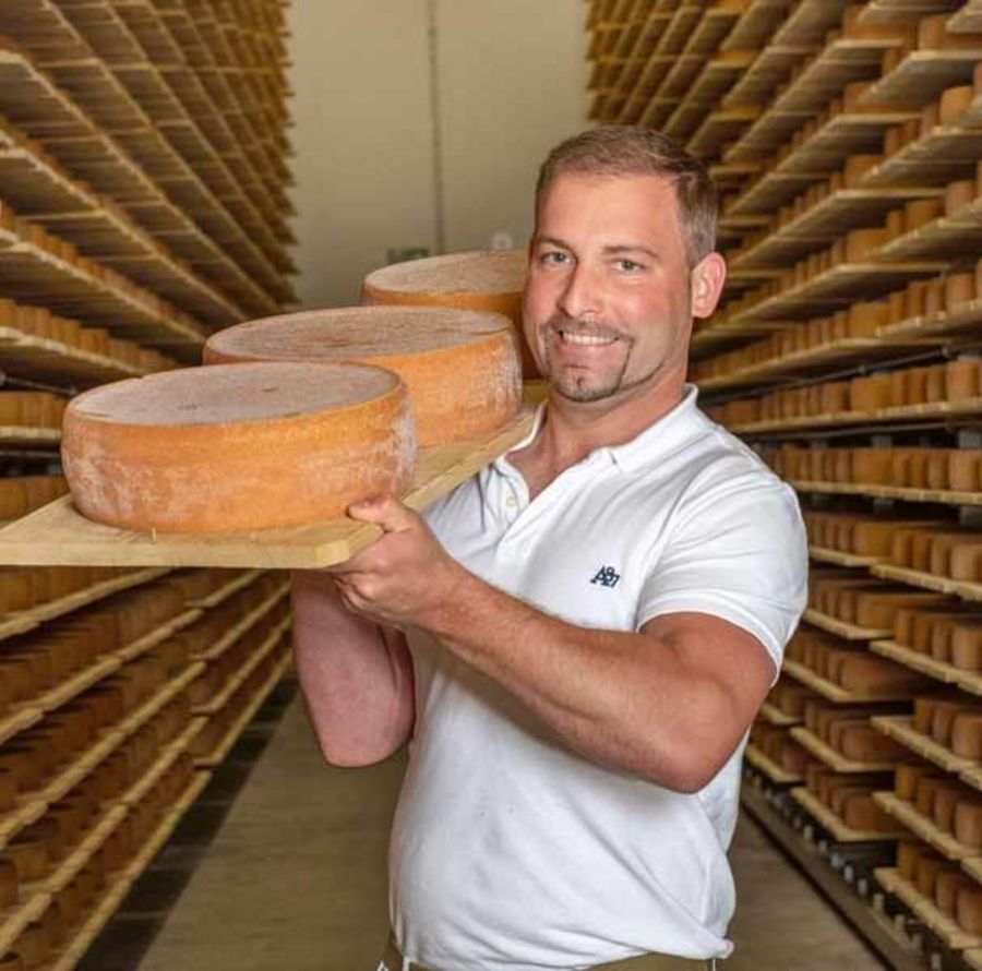 Reto Güntensperger, Geschäftsführer der Güntensperger Käse AG Reto Güntensperger, Geschäftsführer der Güntensperger Käse AG