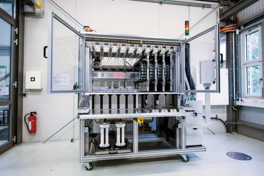 Industrie-Partner Batteriebefüllmaschine