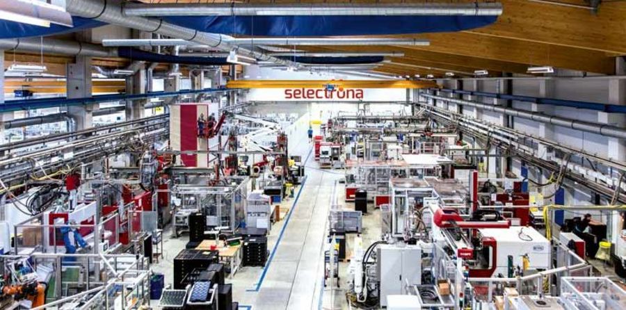 Selectrona - Produktionshalle