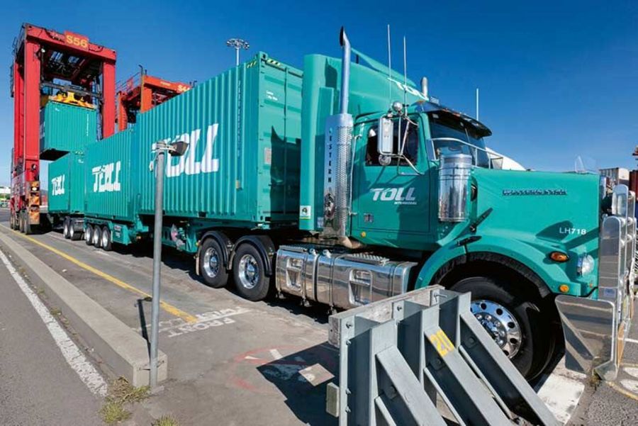 Toll Global Forwarding LKW Toll Global Forwarding LKW