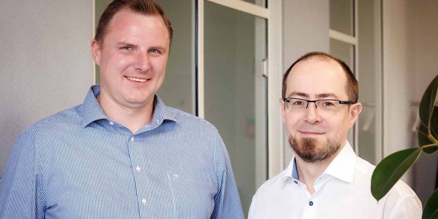 Lucas Deppe und Sascha Zeller, Geschäftsführer der Aerochemica Dr. Deppe GmbH Lucas Deppe und Sascha Zeller, Geschäftsführer der Aerochemica Dr. Deppe GmbH