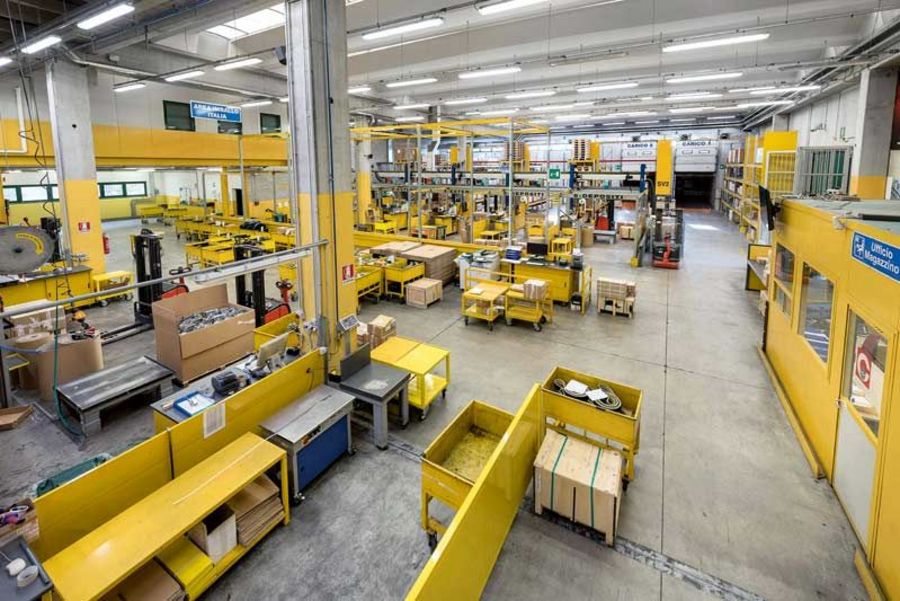 Chiaravalli Group Logistikzentrum in Cantalupa Chiaravalli Group Logistikzentrum in Cantalupa