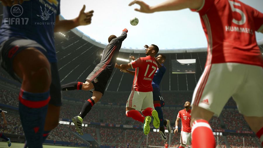 FIFA 17 von Electronic Arts. FIFA 17 von Electronic Arts.