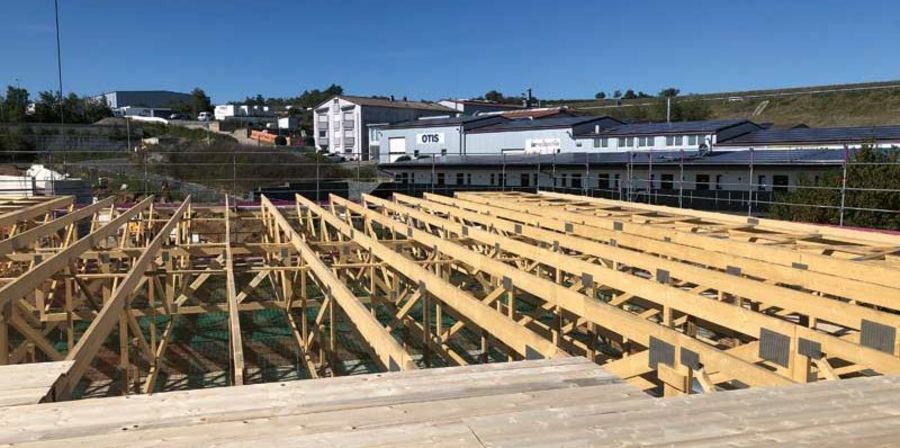 KRUG Holzsystembinder Gewerbebau KRUG Holzsystembinder Gewerbebau