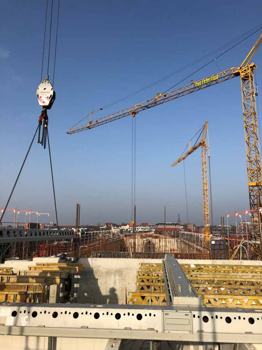 Georg Borchers GmbH Hoch- und Ingenieurbau eigene Kräne