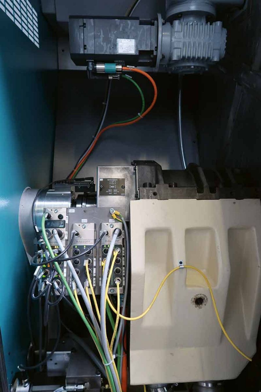 Aus alt mach neu: Hauptspindelansicht der Index G 200 Retrofit Aus alt mach neu: Hauptspindelansicht der Index G 200 Retrofit