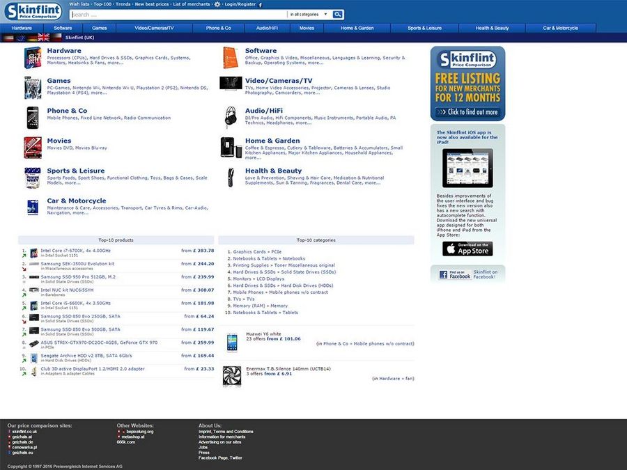 Preisvergleich Internet Services AG Galerie Preisvergleich Internet Services AG Galerie