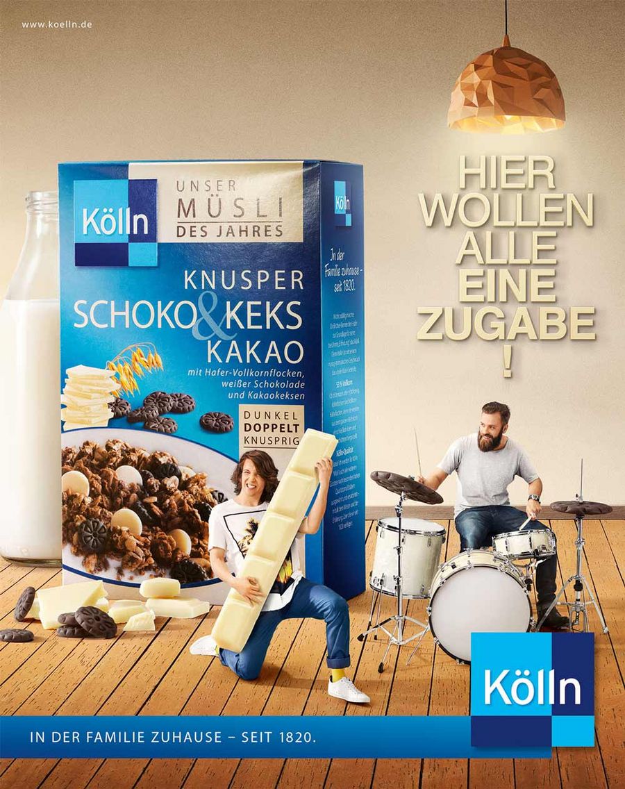 Kölln Müsli Knusper Schoko&Keks Kakao Kölln Müsli Knusper Schoko&Keks Kakao