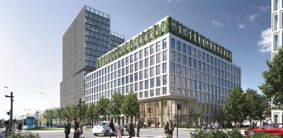 UBM Development Deutschland Timber Pioneer, das erste Bürohaus in Holzhybridbauweise in Frankfurt UBM Development Deutschland Timber Pioneer, das erste Bürohaus in Holzhybridbauweise in Frankfurt