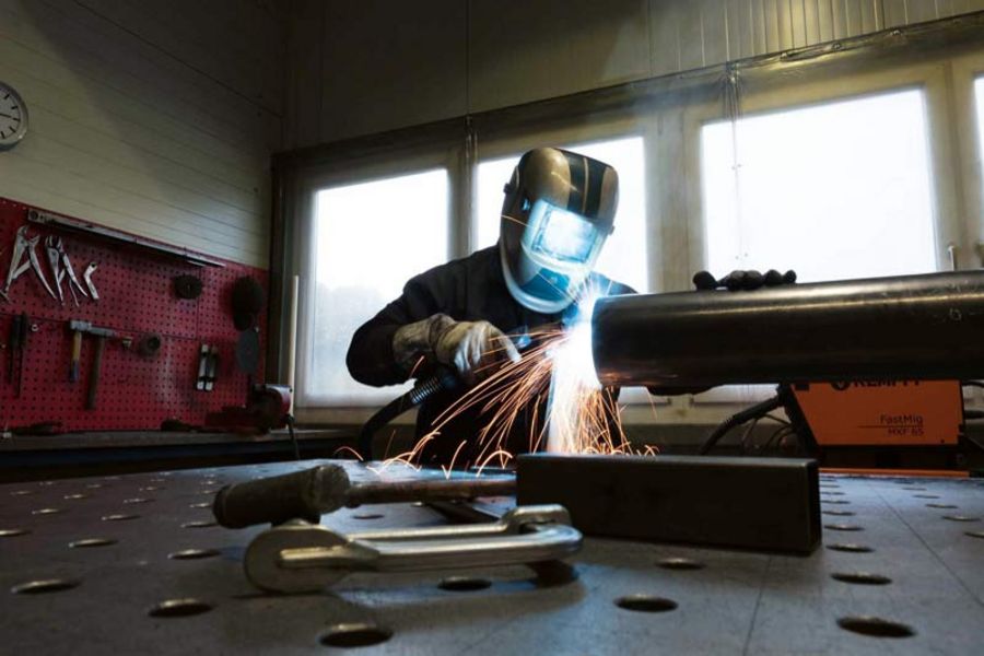 CCI Fördertechnik Schweissarbeiten CCI Fördertechnik Schweissarbeiten