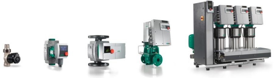 Wilo bietet ein breites Sortiment an Hightech-Pumpen für Heizungs-, Klima- und Kältetechnik, Wasserversorgung und –entsorgung sowie Industrieanwendungen Wilo bietet ein breites Sortiment an Hightech-Pumpen für Heizungs-, Klima- und Kältetechnik, Wasserversorgung und –entsorgung sowie Industrieanwendungen