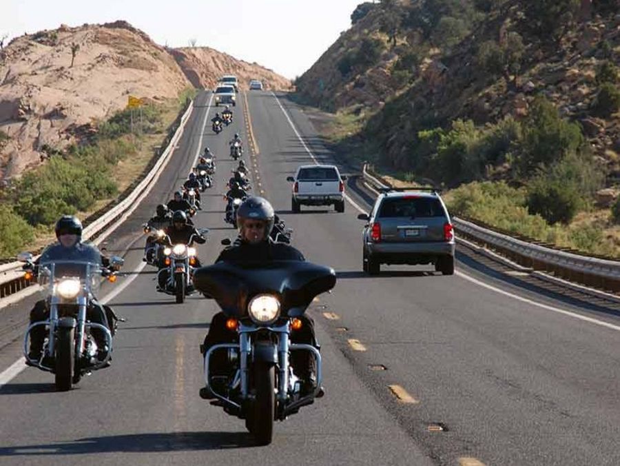 Christliche Motorradfahrer Sachsens Tour