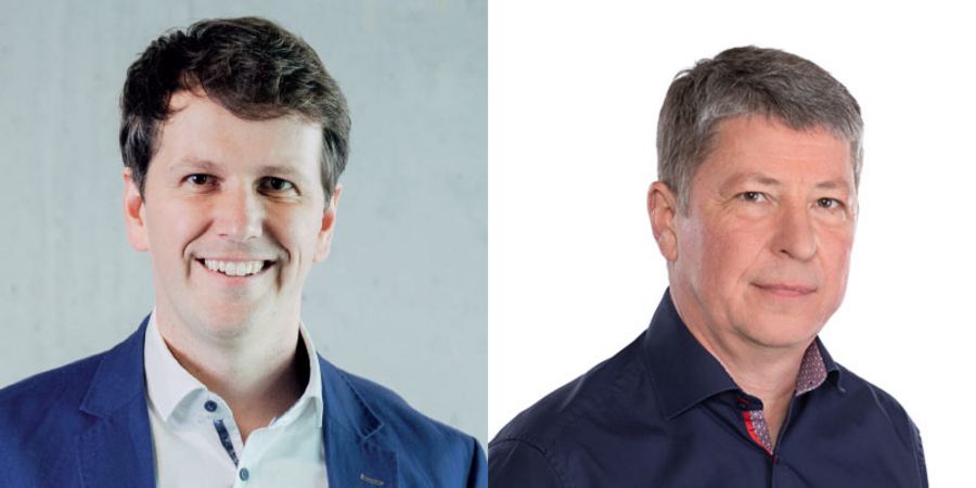 Markus Lübbers und Hannjo Boden der Lübbers Anlagen- und Umwelttechnik GmbH Markus Lübbers und Hannjo Boden der Lübbers Anlagen- und Umwelttechnik GmbH