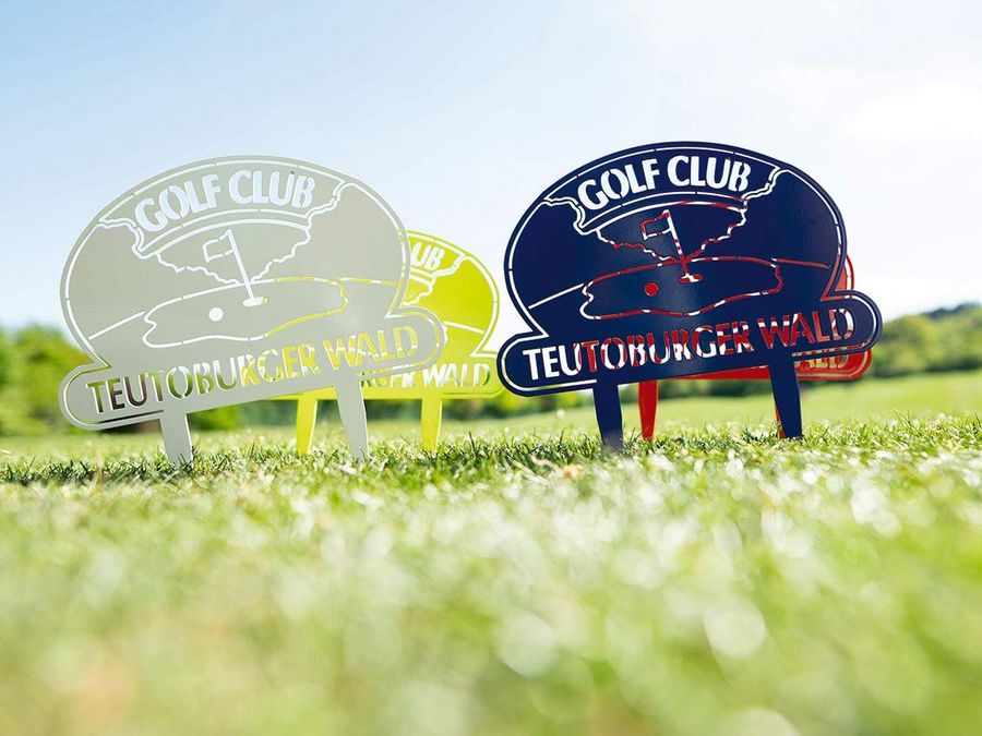 RT-Lasertechnik GmbH Golfzeichen für Golfanlage RT-Lasertechnik GmbH Golfzeichen für Golfanlage
