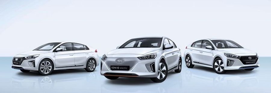 Hyundai Ioniq line up Hyundai Ioniq line up