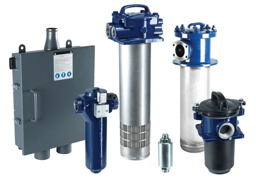 Umfassendes Sortiment: Verschiedene Filter für Hydraulikaggregate Umfassendes Sortiment: Verschiedene Filter für Hydraulikaggregate