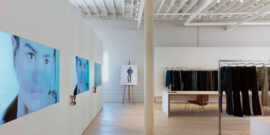 Der Showroom von Citizens of Humanity Der Showroom von Citizens of Humanity
