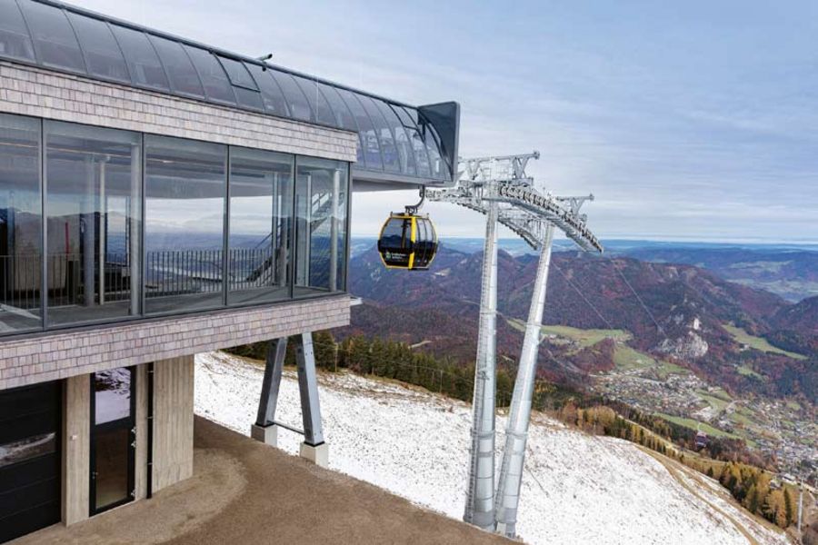 KRONREIFBAU Zwölferhornbahn KRONREIFBAU Zwölferhornbahn