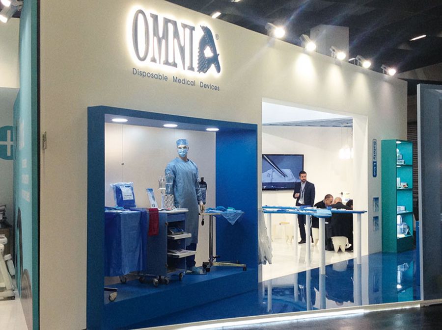 Omnia Messestand Omnia Messestand