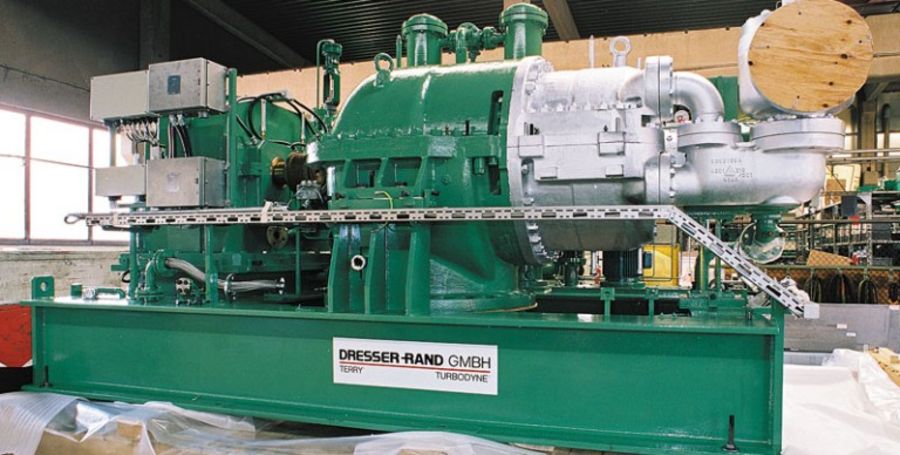 Fertige Turbine von Dresser-Rand Turbinen. Fertige Turbine von Dresser-Rand Turbinen.