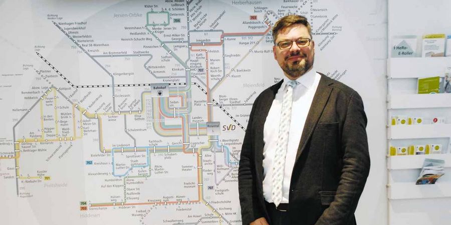 Christian Nicke, Geschäftsführer Stadtverkehr Detmold GmbH Christian Nicke, Geschäftsführer Stadtverkehr Detmold GmbH