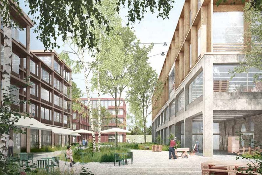 UBM Development Deutschland Das Quartier Timber Factory in München UBM Development Deutschland Das Quartier Timber Factory in München