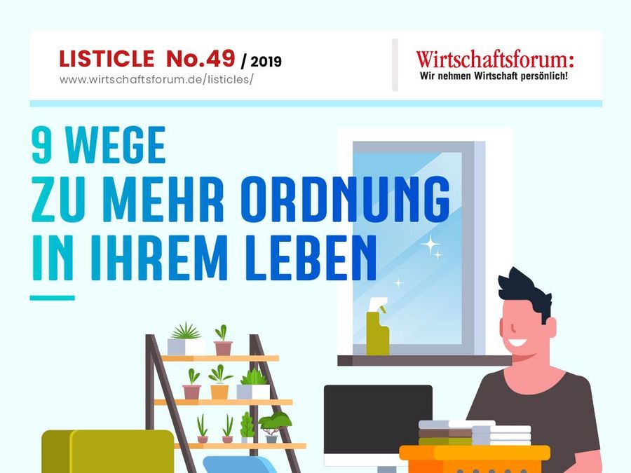 9 Wege zu mehr Ordnung in Ihrem Leben