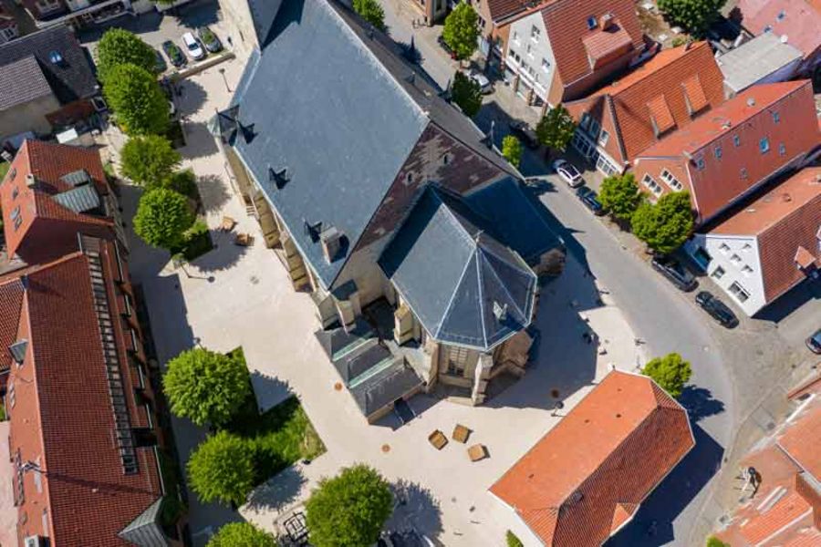 Peter Rose - Kirchplatz in Horstmar