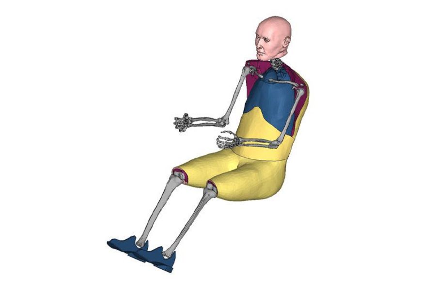 Wölfel Engineering virtuelles Menschmodell Wölfel Engineering virtuelles Menschmodell
