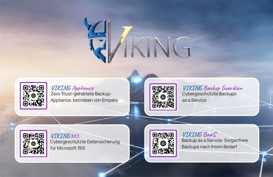 Moderne Backup- und Speicherlösungen im virtuellen Empalis Live Experten Talk am 18.06.2024, 14:00 bis 15:30 Uhr.