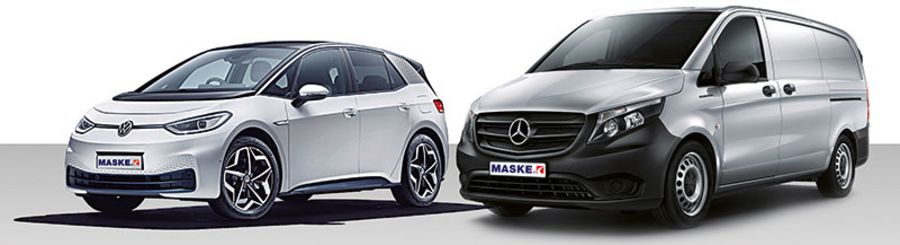 Maske Fleet Volkswagen und Mercedes Maske Fleet Volkswagen und Mercedes