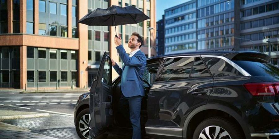 FARE-Guenther Fassbender Elektrischer Taschenschirm eBrella FARE-Guenther Fassbender Elektrischer Taschenschirm eBrella