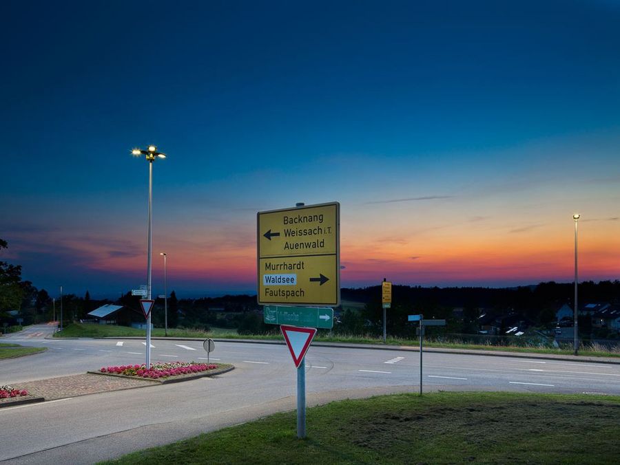 Althütte ist die erste Gemeinde im Rems-Murr-Kreis, die komplett auf energiesparende LED-Straßenbeleuchtung umgestellt hat Althütte ist die erste Gemeinde im Rems-Murr-Kreis, die komplett auf energiesparende LED-Straßenbeleuchtung umgestellt hat