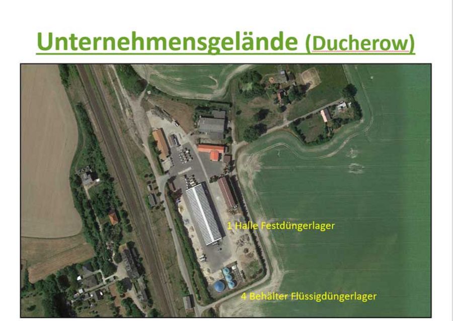 Friedländer Landhandels- und Dienste Unternehmensgelände Ducherow Friedländer Landhandels- und Dienste Unternehmensgelände Ducherow