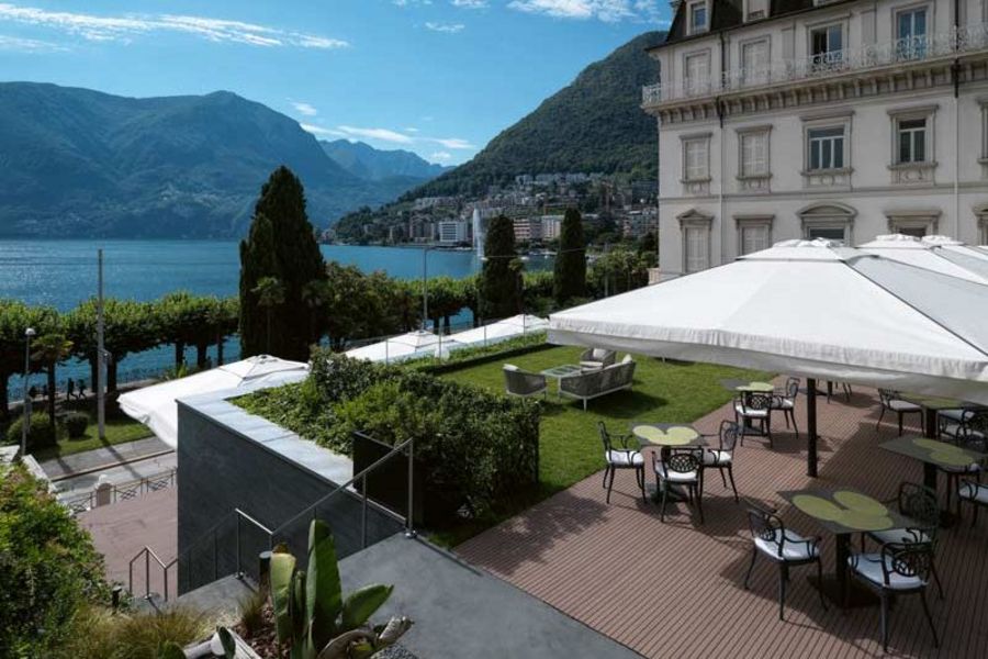 Hotel Splendide Royal Lugano Terrasse Hotel Splendide Royal Lugano Terrasse