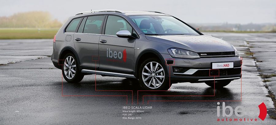 Ibeo Test Vehicle Ibeo Test Vehicle
