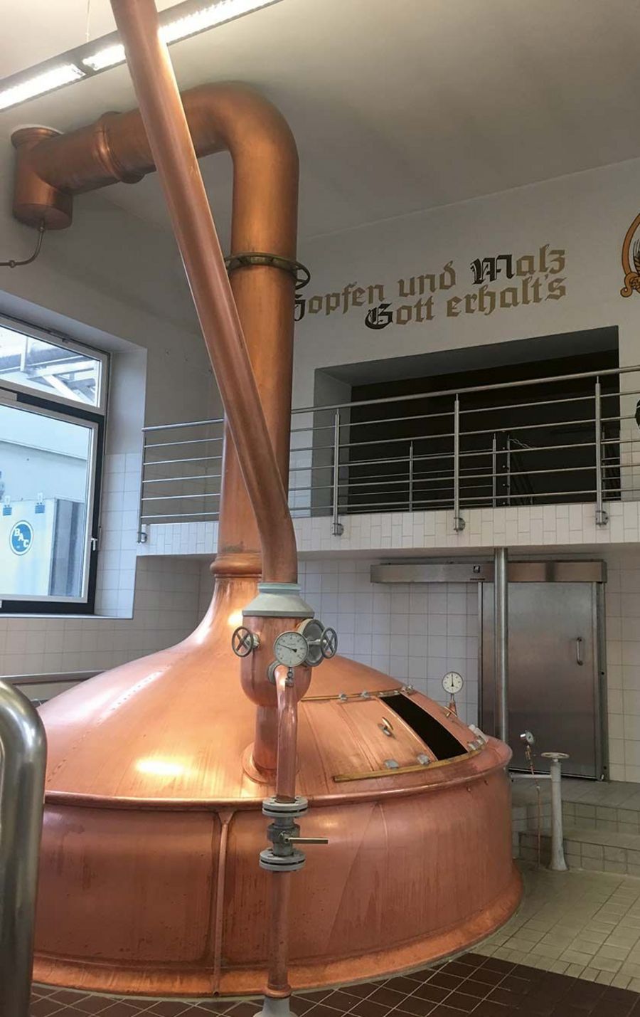 Brauerei Gold Ochsen Braukessel Brauerei Gold Ochsen Braukessel