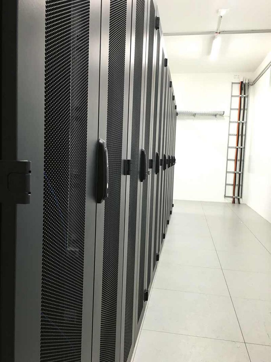 Kompakte Leistungen: Das Rechenzentrum von RFT kabel