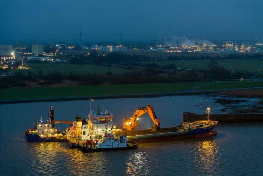 Van Oord Wasserbau Baggerarbeiten