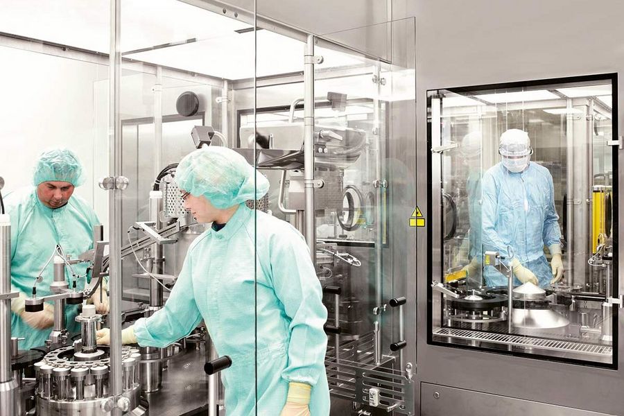 Produktion von CSL Behring Produktion von CSL Behring