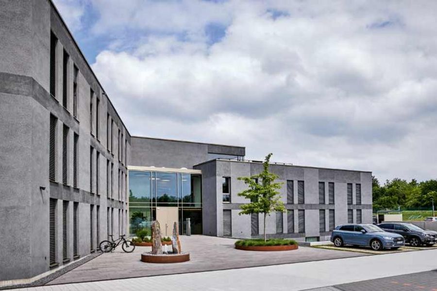 Massivbau Mittlerhein Firmengebäude in Mendig Massivbau Mittlerhein Firmengebäude in Mendig