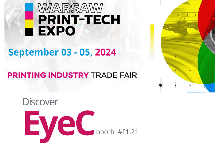 EyeC nimmt an der Print Tech Expo in Warschau teil, die vom 03. bis 05. September stattfindet!
