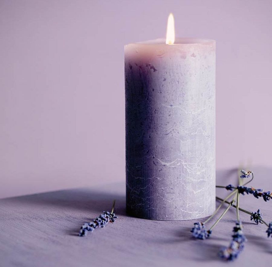 Bolsius Lavendel Rustik Stumpenkerzen Bolsius Lavendel Rustik Stumpenkerzen