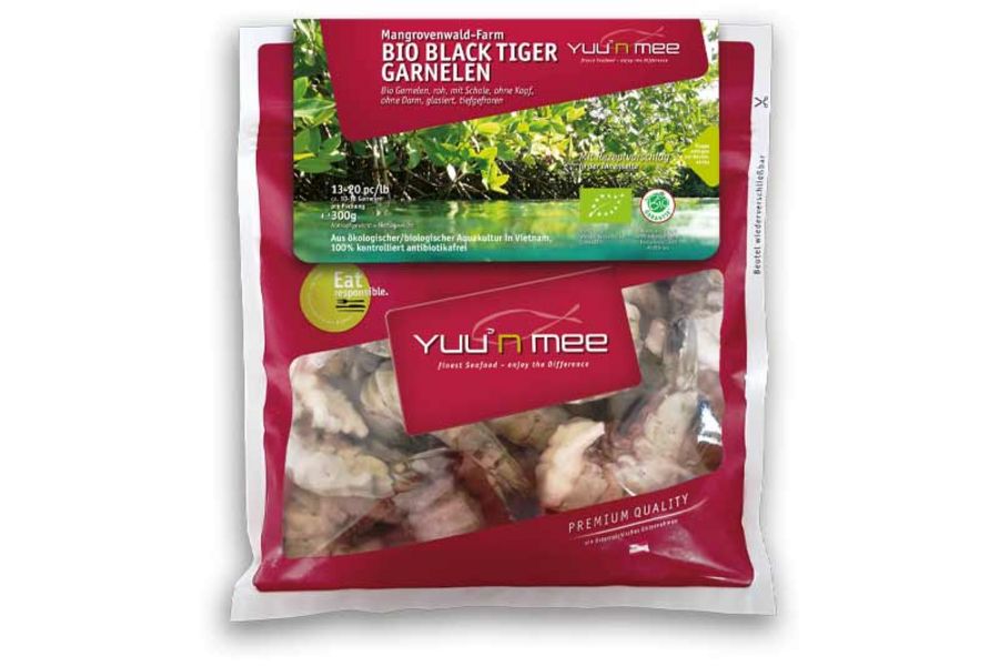 Yuu‘n Mee Bio Black Tiger Garnelen Yuu‘n Mee Bio Black Tiger Garnelen