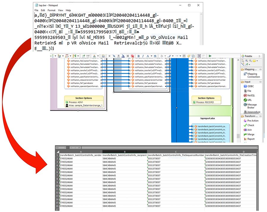 CDR- und UDR-Daten - Sofortige Datenverarbeitung und Datenschutz von nativen ASN.1-Format, ohne vorherige Vermittlung