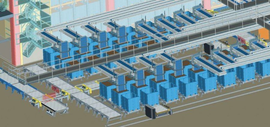 Detailgetreuer Entwurf: Mittels 3D-Darstellung bekommt der Kunde schon früh eine Vorstellung davon, wie seine Anlage später aussehen wird Detailgetreuer Entwurf: Mittels 3D-Darstellung bekommt der Kunde schon früh eine Vorstellung davon, wie seine Anlage später aussehen wird