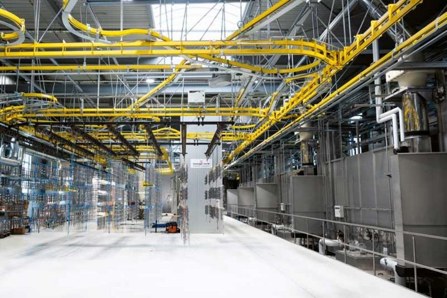 Leutenegger + Frei Pulverbeschichtungsanlage L+F Leutenegger + Frei Pulverbeschichtungsanlage L+F