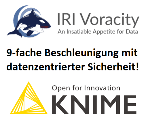 KNIME - 9x schnelleres ETL und Data Analytics, mit zusätzlicher Datensicherheit auf Feldebene