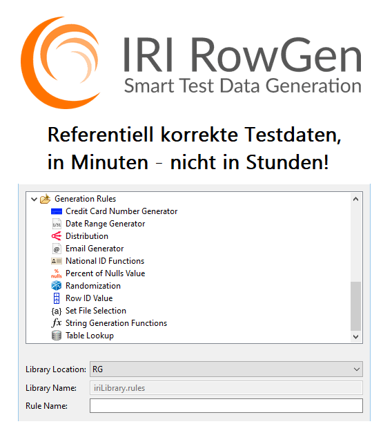 Realistische Testdaten - Daten synthetisieren für ein vollständiges Datenbankschema mit referentieller Integrität
