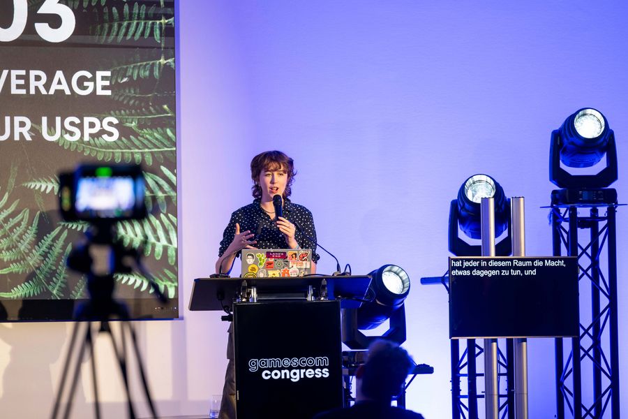 Einblick in den gamescom congress 2024 Einblick in den gamescom congress 2024
